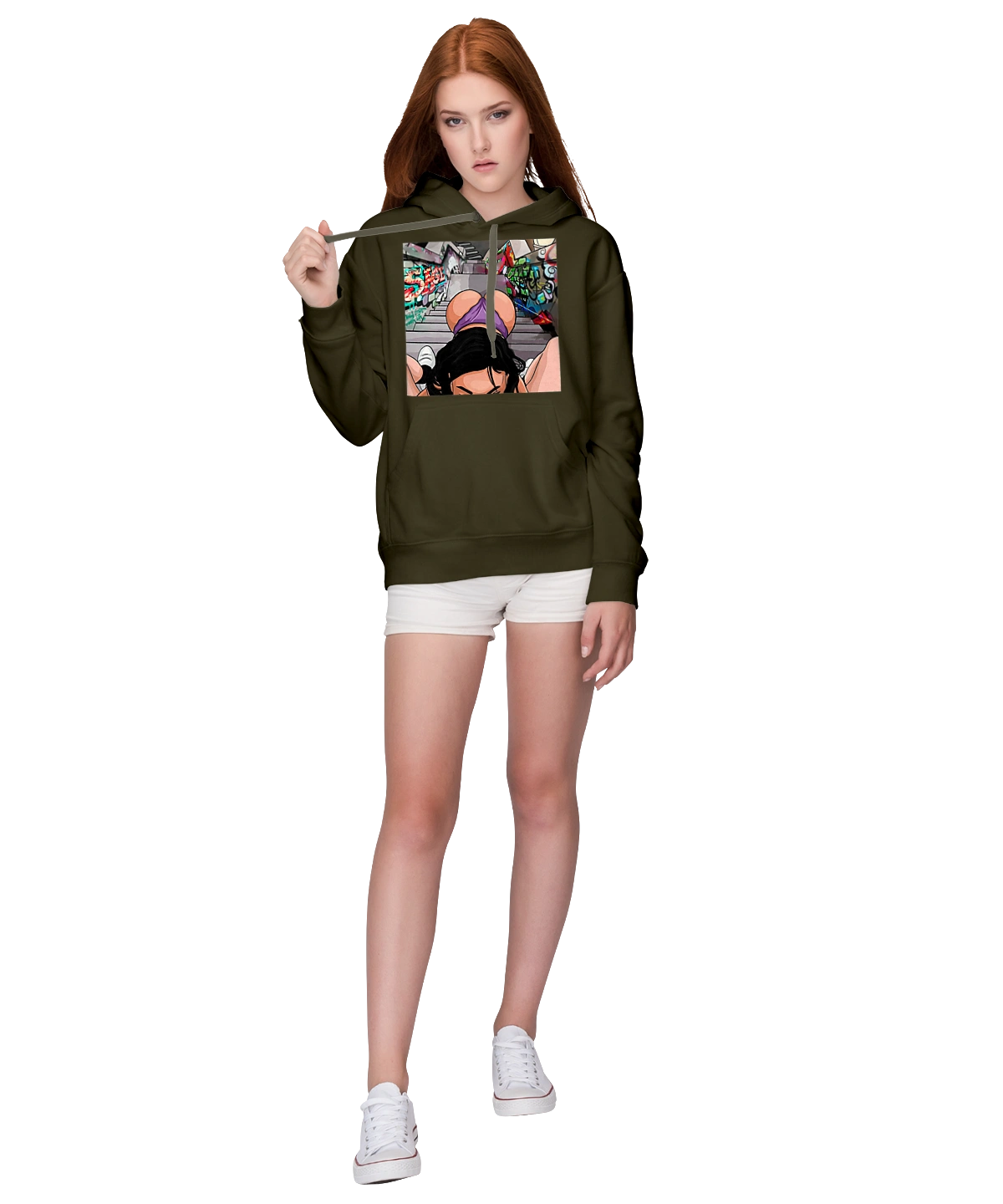 Girl On Her Knees In Front Of A Boy