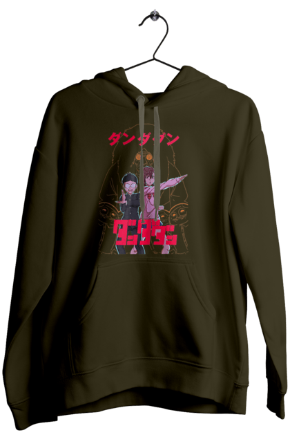 Women`s hoodie with prints Dandadan. Anime, ayase, dandadan, ken takakura, manga, momo ayase, okarun, takakura. 2070702