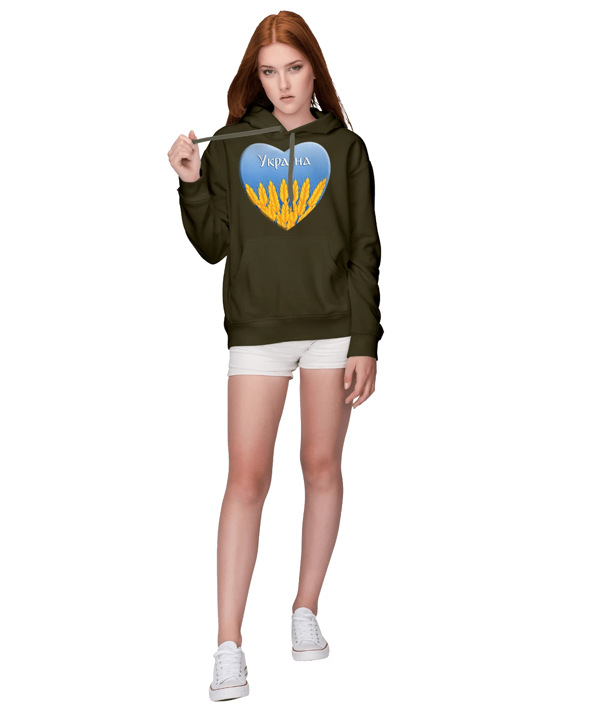 Серце з колосками Україна