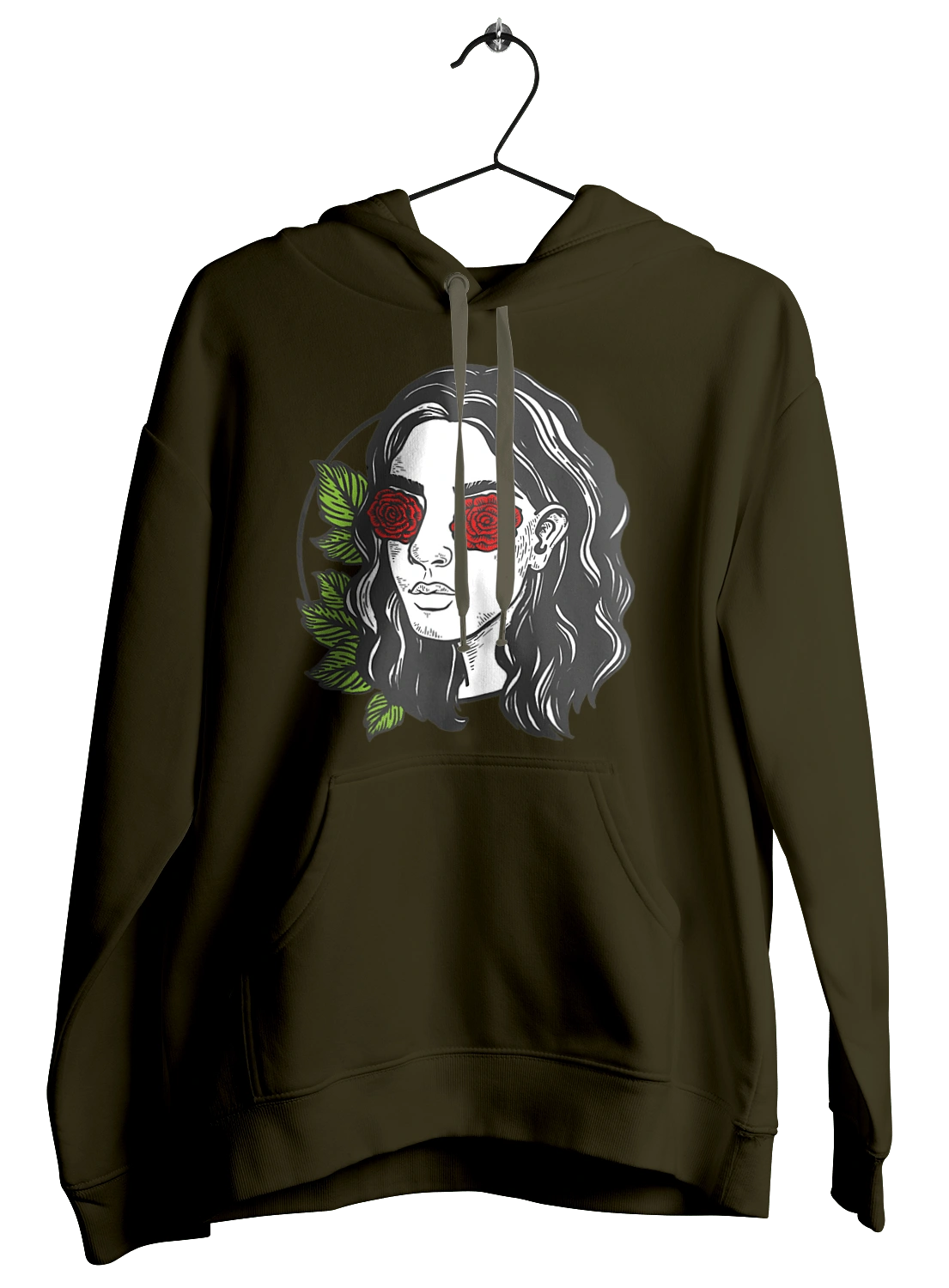 Girl With Roses In The Eyes