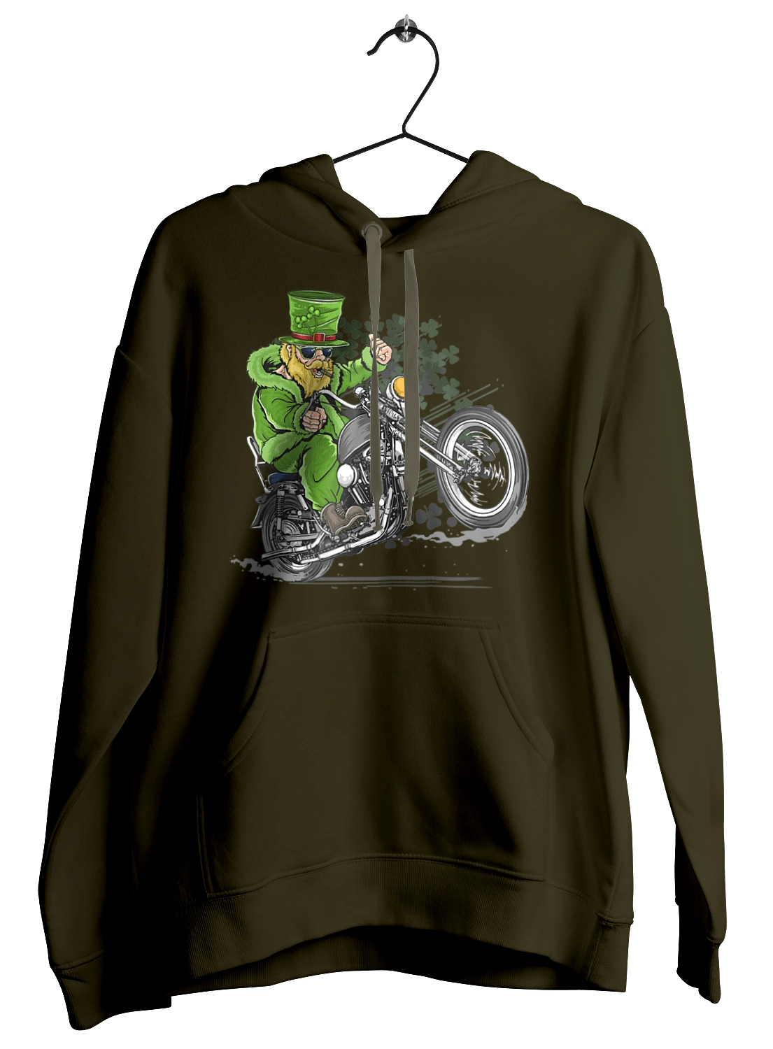 Patrick On A Motorcycle