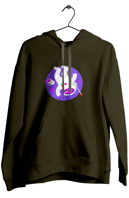 Жіноче худі з принтом "Космічний програміст". Angular, c, css, html, it, javascript, jquery, php, python, react, svelt, vue, айтишник, айті, гумор, код, кодувати, прогер, програміст, програмісти, ти ж, ти ж програміст, тиж програміст. 2070702