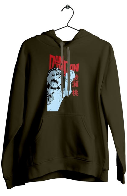 Жіноче худі з принтом "Дандадан Момо Аясе". Dandadan, momo ayase, okarun, аніме, аясе, дандадан, манга, момо, момо аясе. 2070702