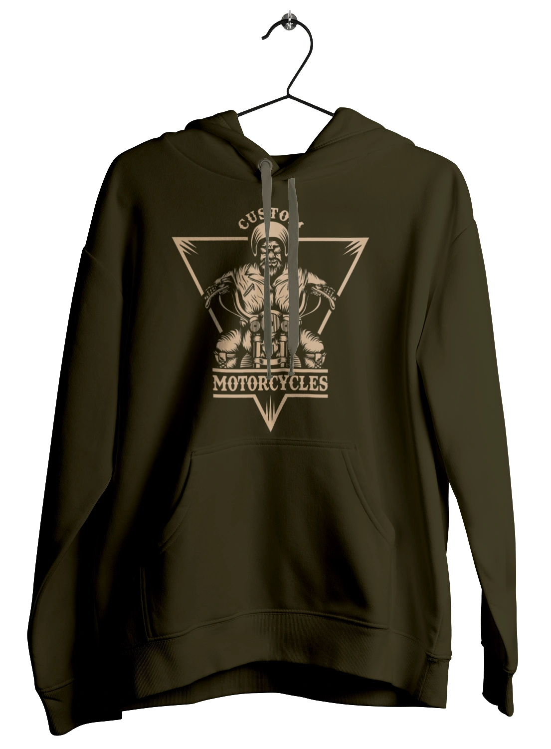 Скелет на мотоцикле