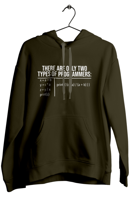 Жіноче худі з принтом "Два типи програмістів". Два програмісти, два типи, два типи програмістів, жарт it, мак адреса, програма, програміст, програмісти жартують, технічне завдання, фрілансер. 2070702