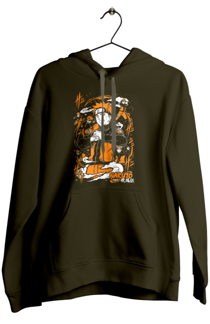 Women's hoodie with prints Naruto. Anime, character, manga, naruto, ninja, tv series. 2070702