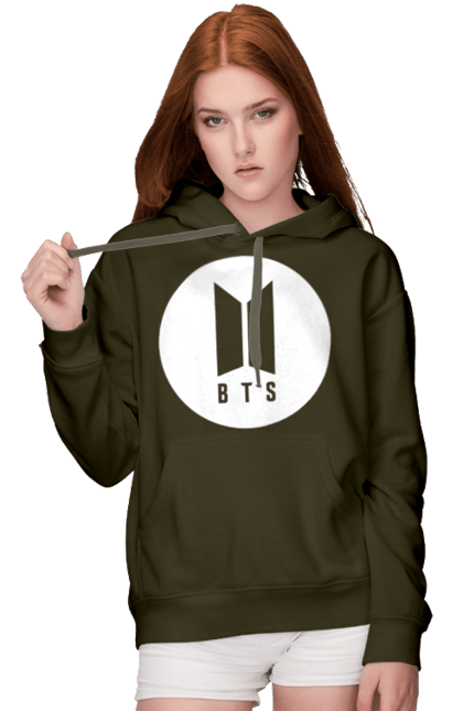 Women`s hoodie with prints BTS. Beyond the scene, bts, group, k pop, k-pop, music, musical group. 2070702