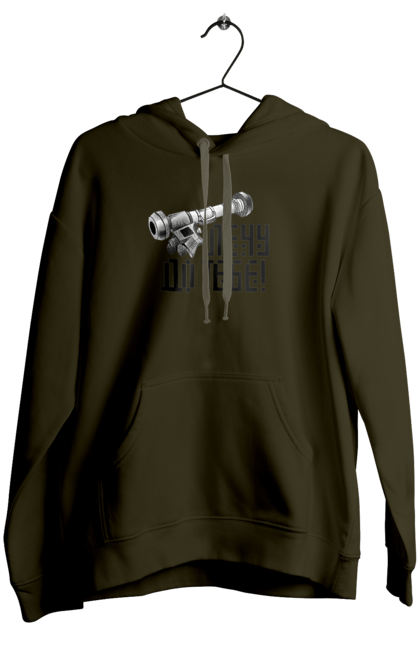 Жіноче худі з принтом "Джавелін". Армія, війна, джавелін, зсу, патріотизм, україна. 2070702