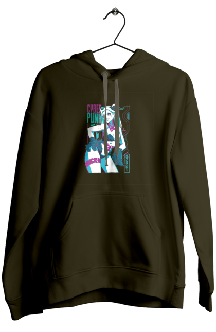 Women`s hoodie with prints Cyberpunk: Edgerunners Rebecca. Anime, cd project, cyberpunk, edgerunners, game, netflix, rebecca, video game. 2070702