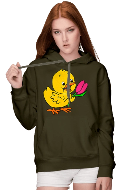 Chicken With A Tulip