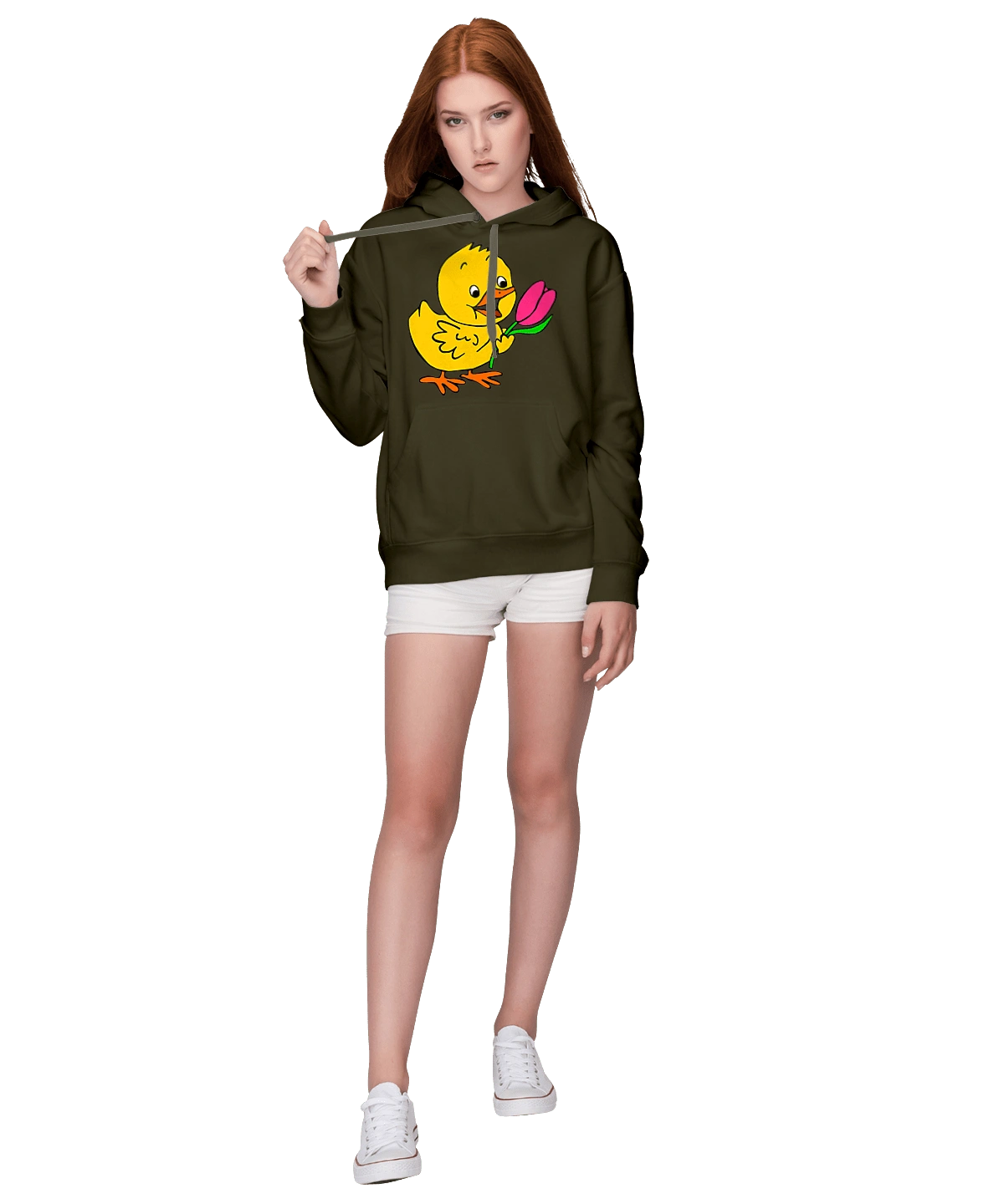 Chicken With A Tulip