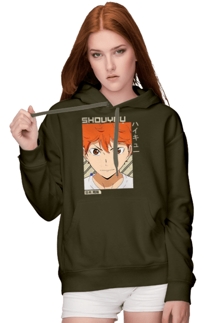 Women`s hoodie with prints Haikyu!! Hinata. Anime, haikyu, hinata, manga, shoyo hinata, sports anime, volleyball. 2070702