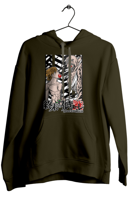 Women's hoodie with prints Record of Ragnarok Adam vs Zeus. Adam, anime, comics, manga, netflix, record of ragnarok, zeus. 2070702