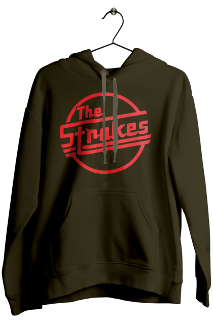 Жіноче худі з принтом "The Strokes". Strokes, альтернативний рок, гаражний рок, група, інді, інді рок, музика, постпанк ривайвл, рок. 2070702