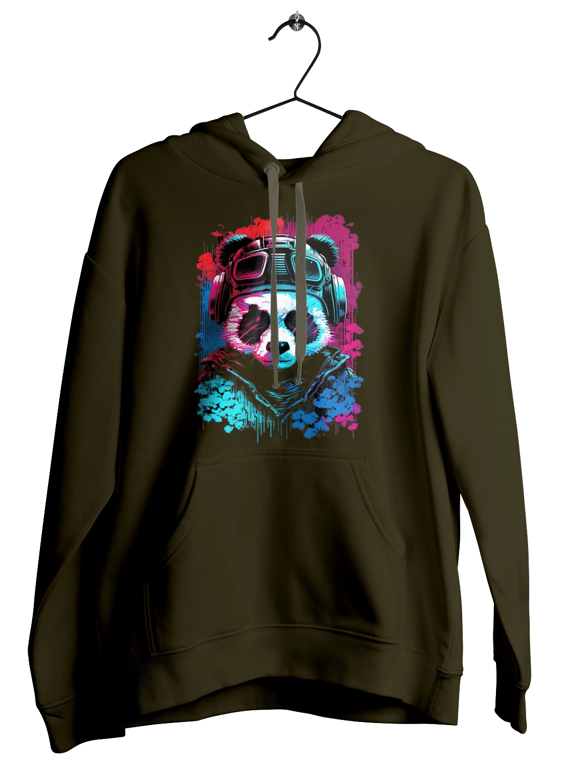 Панда в VR шлеме