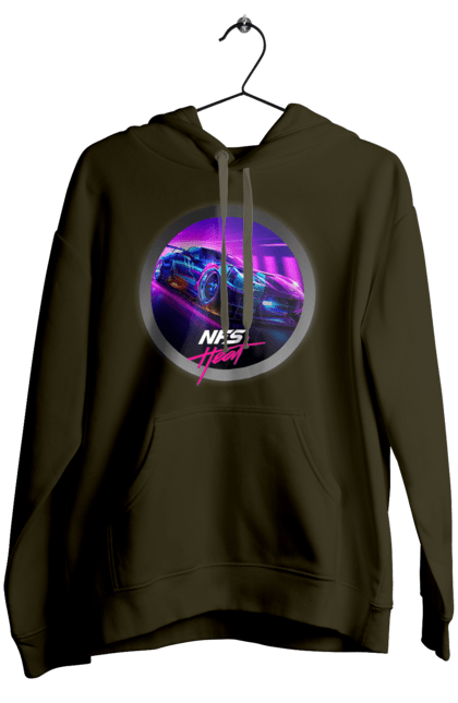 Women`s hoodie with prints Need for speed Heat. Heat, need, need for speed, nfs, speed, unbound. 2070702