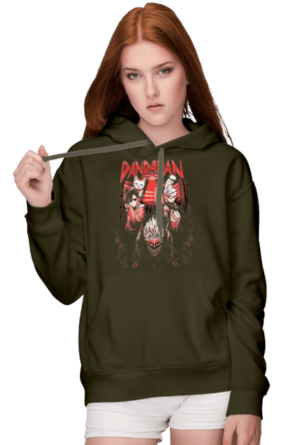 Women`s hoodie with prints Dandadan. Anime, ayase, dandadan, ken takakura, manga, momo ayase, okarun, takakura. 2070702