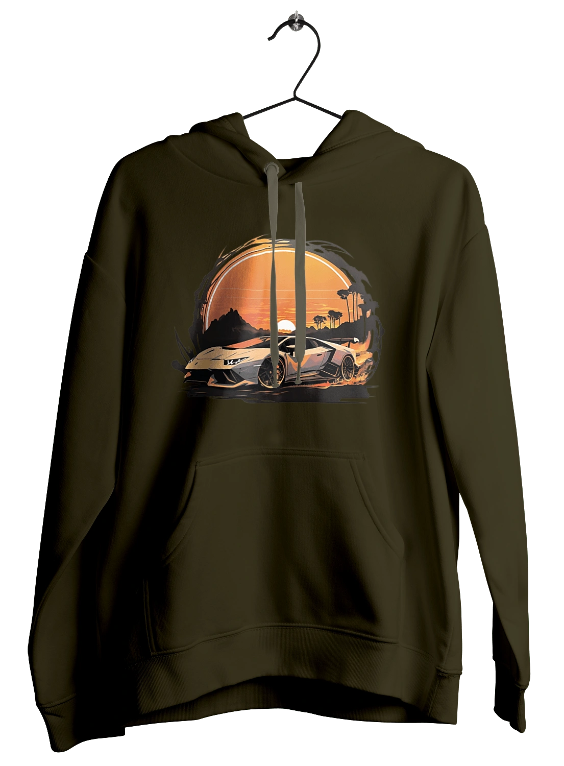 Ламборджини на закате