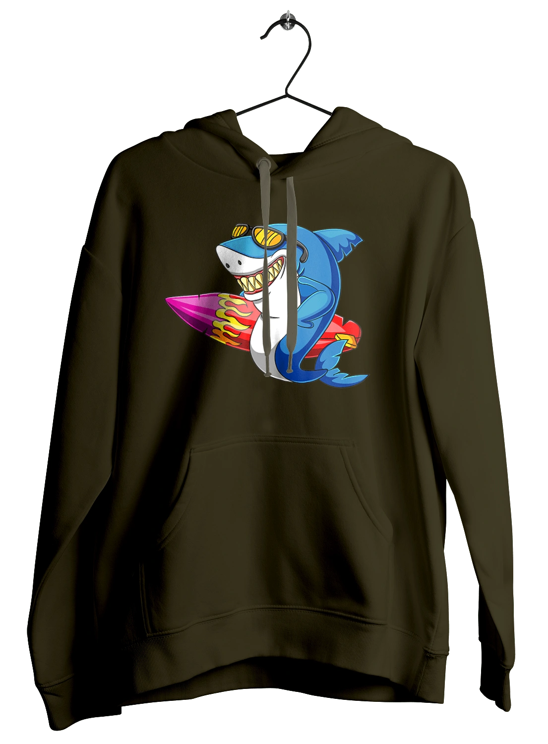 Акула В Очках С Серфингом