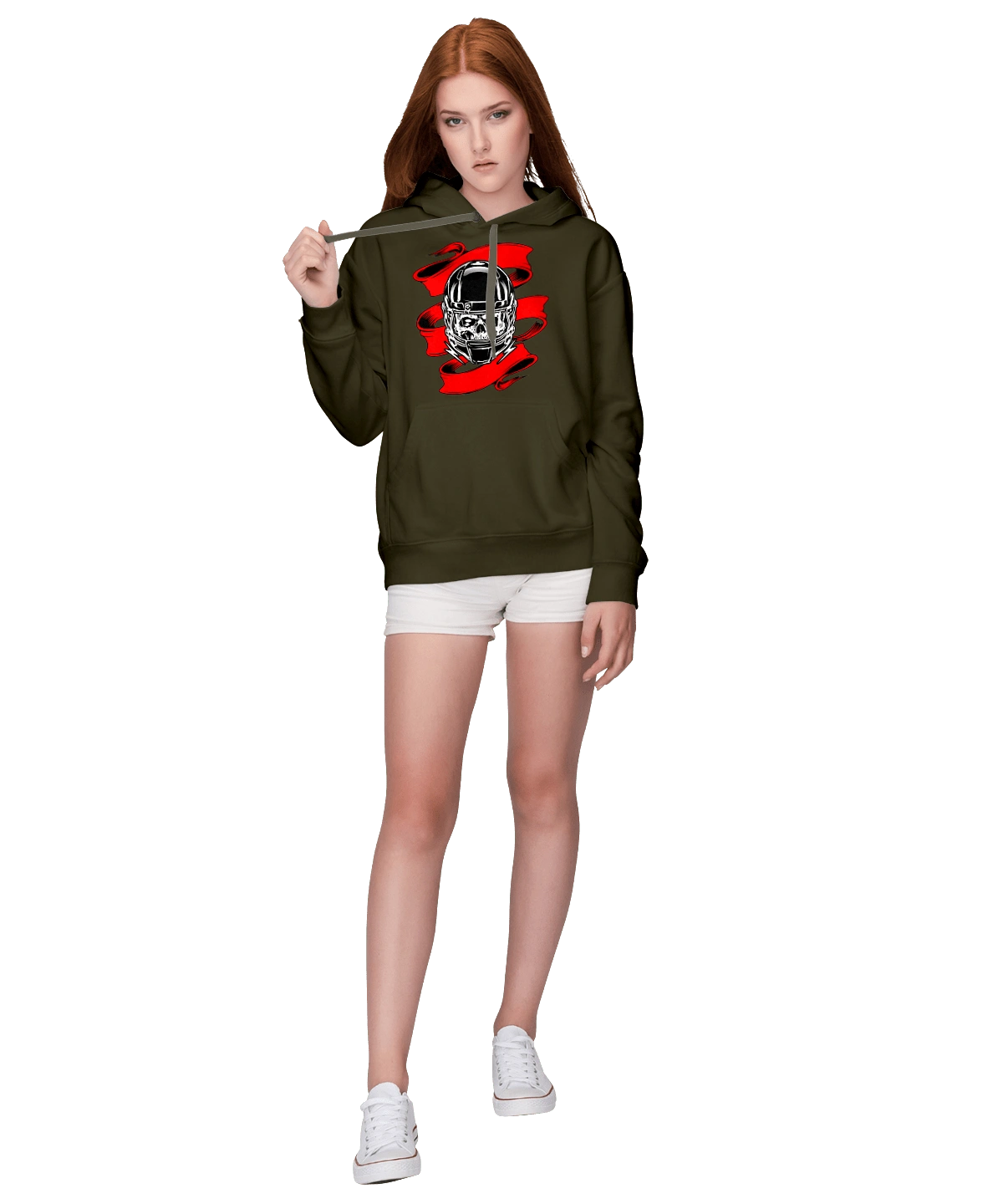 Череп в мотошоломі