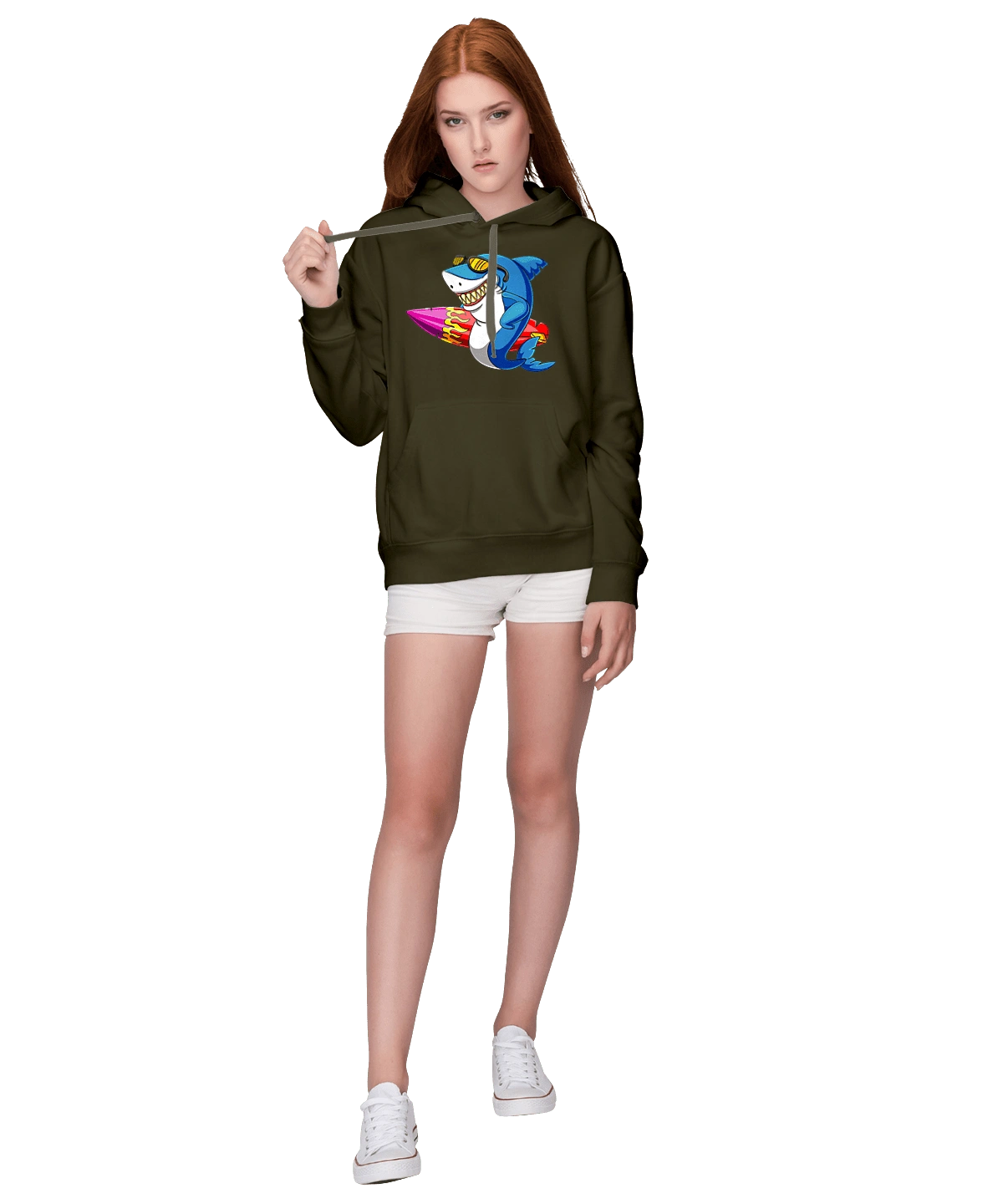 Акула В Очках С Серфингом