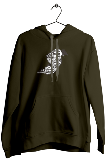 Жіноче худі з принтом "Двигун мотоцикла". Байк, бензобак, двигун мотоцикла, харлей девідсон, циліндри, чопер. 2070702