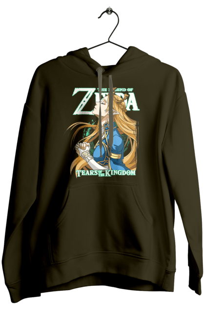 Women's hoodie with prints The Legend of Zelda Princess Zelda. Legend of zelda, nintendo, princess, princess zelda, zelda. 2070702