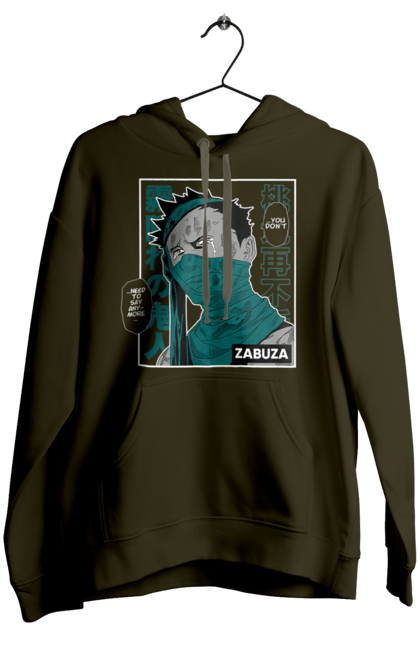 Women's hoodie with prints Naruto Zabuza Momochi. Anime, character, hidden mist demon, manga, naruto, tv series, zabuza momochi. 2070702