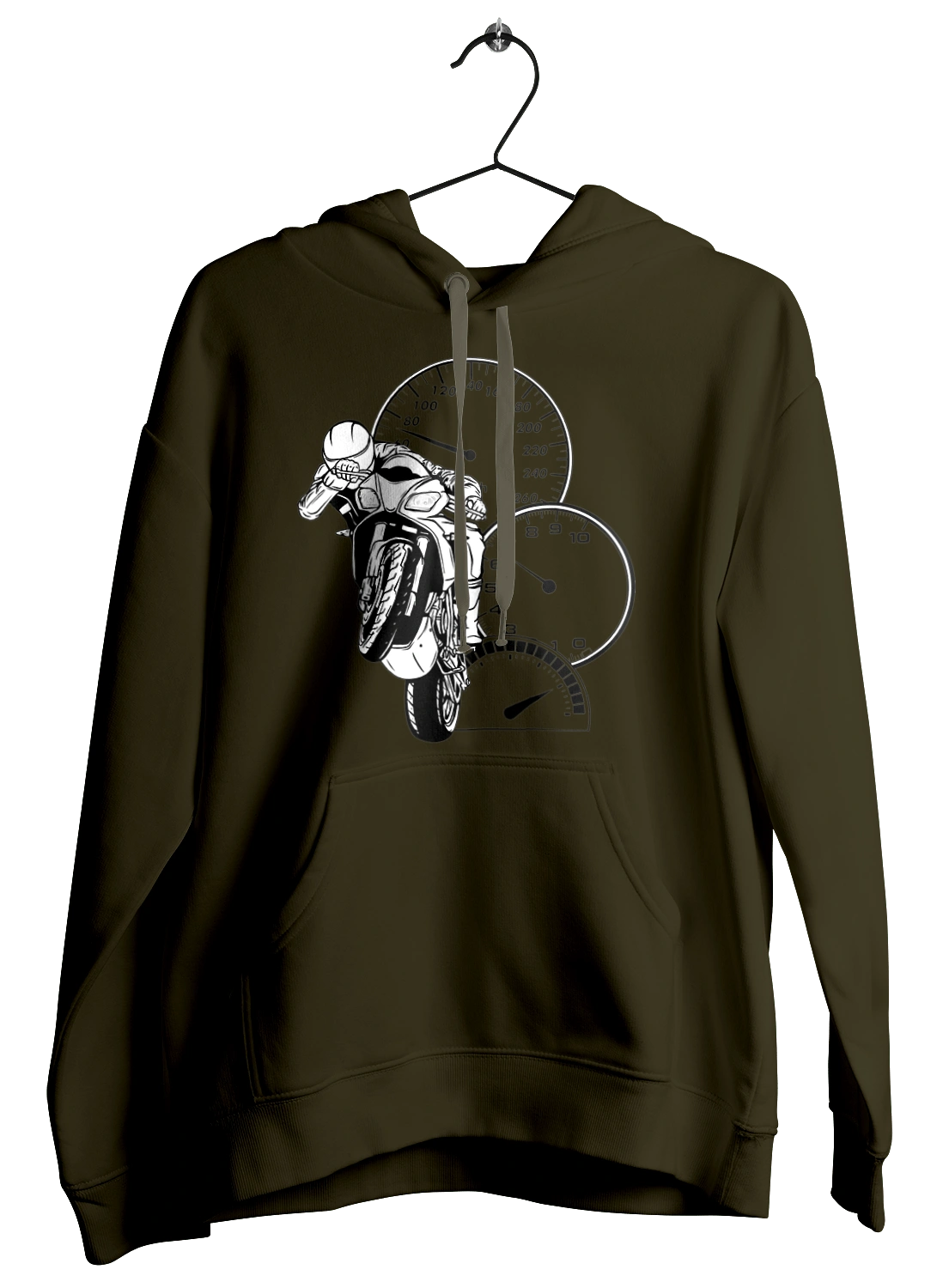 Motorcycle Speed Black