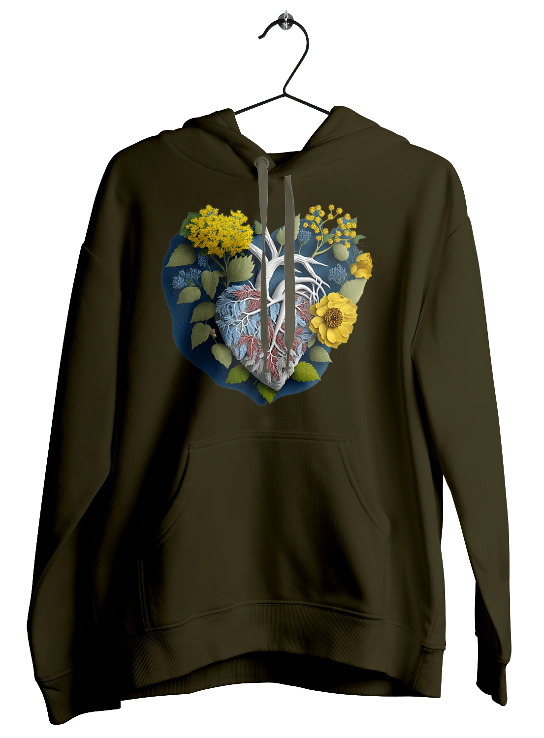 Сердце цветы