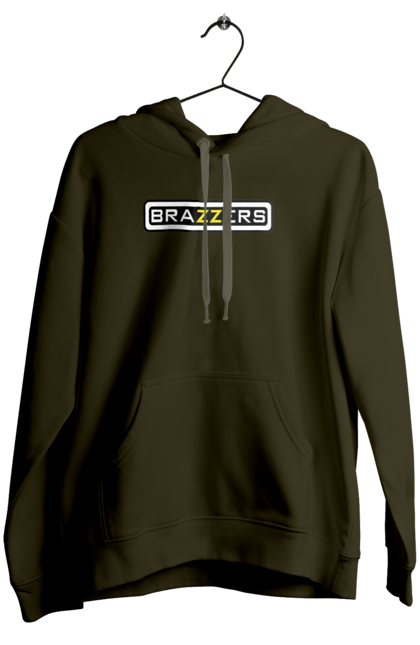 Жіноче худі з принтом "Brazzers". Бразерс, браззерс, порно хаб, порнохаб. 2070702