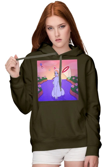 Фіолетова Дівчина На Полюванні