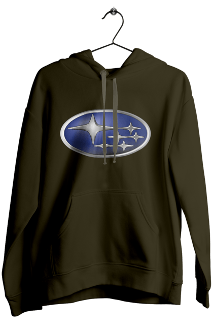 Жіноче худі з принтом "Subaru". Авто, логотип, субару. 2070702