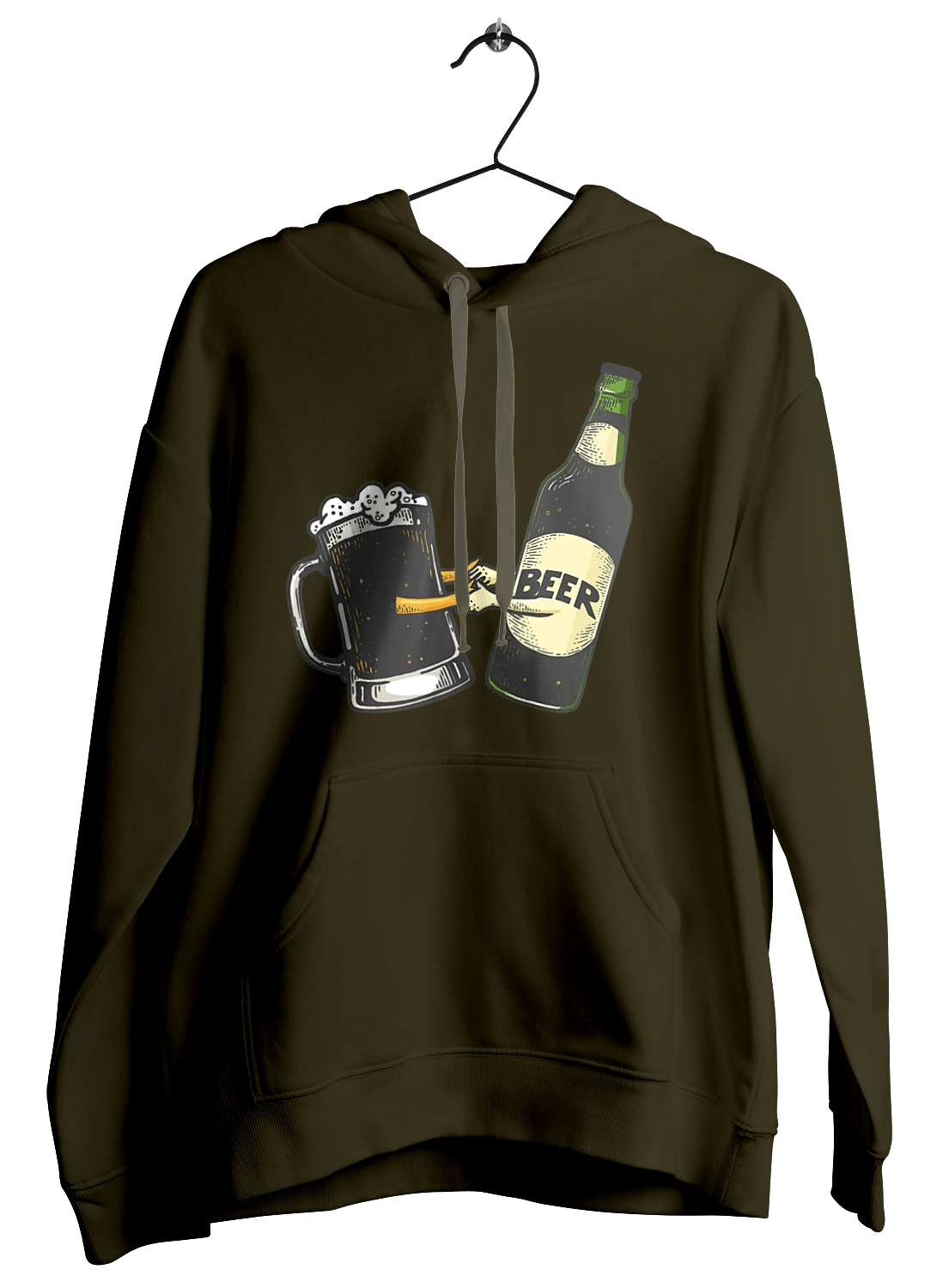 Bottle Of Beer With A Glass Of Beer