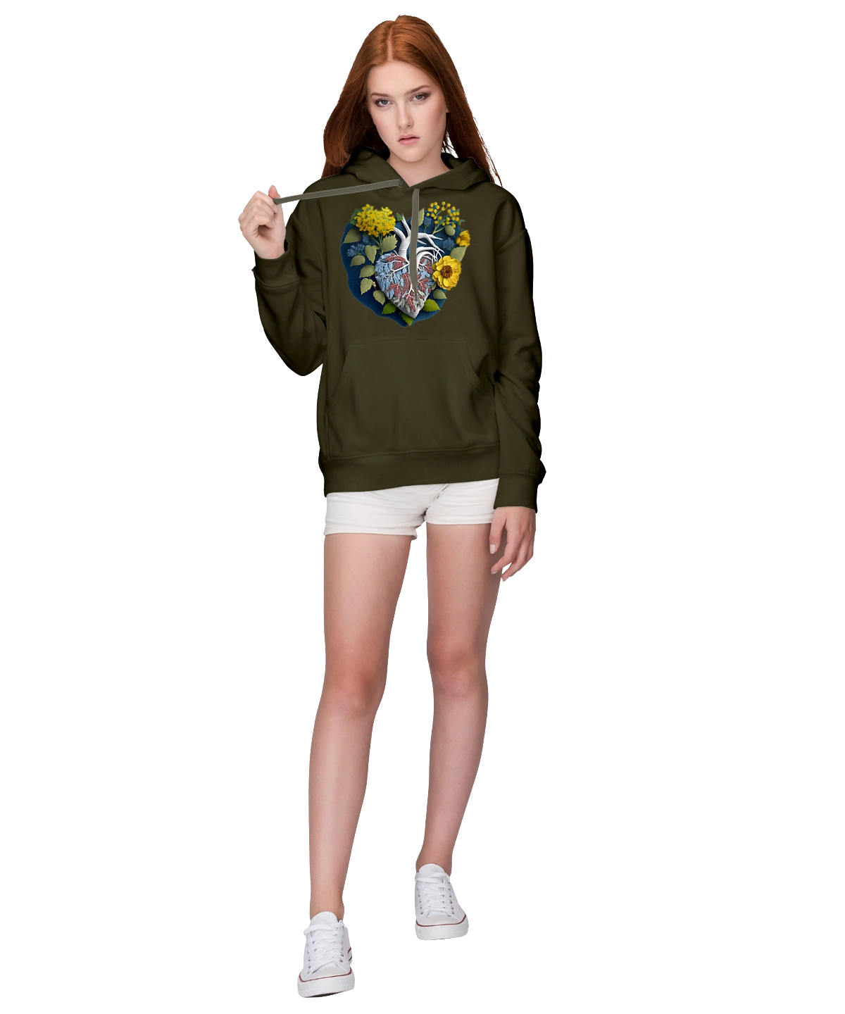 Сердце цветы