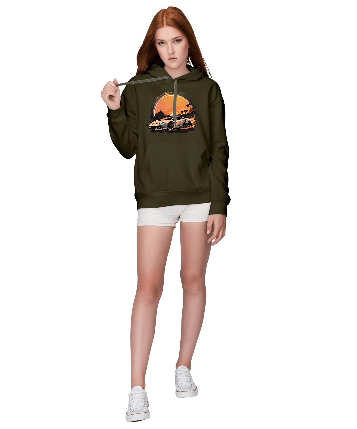 Ламборджини на закате