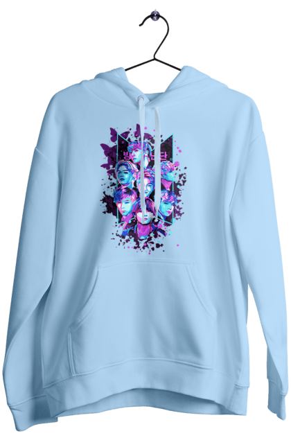 Жіноче худі з принтом "BTS (k pop)". Bangtan boys, beyond the scene, bts, k pop, бойбенд, бтс, до поп. CustomPrint.market