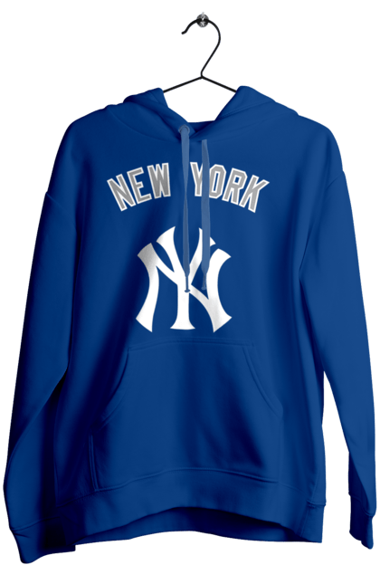 Жіноче худі з принтом "Нью Йорк Янкіз". Бізбол, нью йорк, нью йорк янкіс, спорт, янкі, янкіс. CustomPrint.market