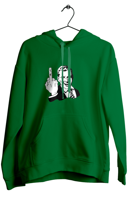 Жіноче худі з принтом "Fuck". Fuck, палец, рука, фак. PrintMarket - інтернет-магазин одягу та аксесуарів з принтами плюс конструктор принтів - створи свій унікальний дизайн