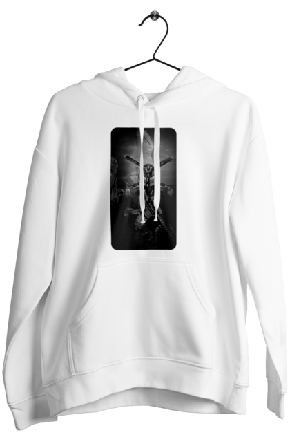 Жіноче худі з принтом "Слава зсу". Гвинтівка, зброя, літак, перемога, солдат, україна. 2070702