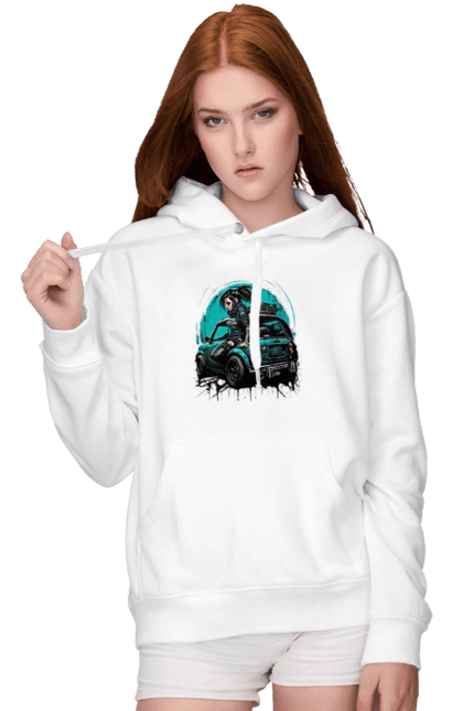 Киберпанк девушка