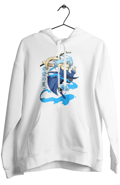 Women's hoodie with prints Regarding Reincarnated to Slime. Anime, manga, reincarnated to slim, reincarnated to slime, rimuru, rimuru tempest, short story, slime. 2070702