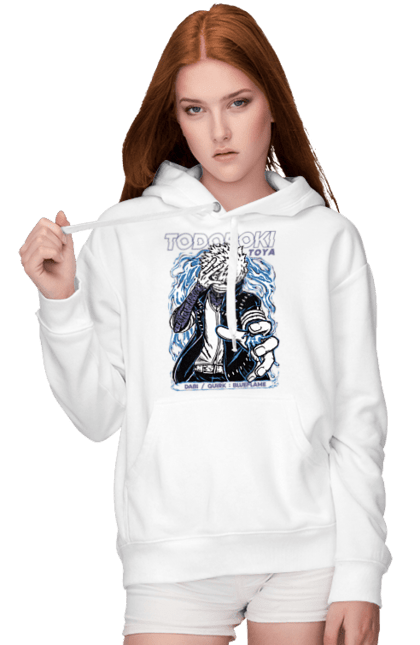 Women's hoodie with prints My hero academy Dabi. Anime, dabi, manga, my hero academia, todoroki, toya todoroki. 2070702