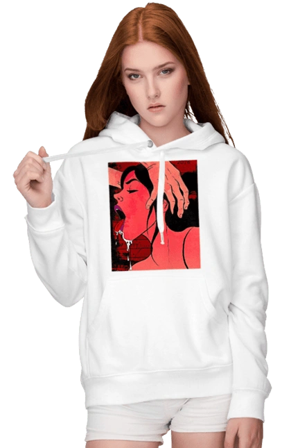 Girl Sucks With Saliva