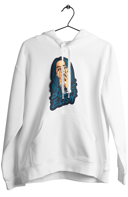 Жіноче худі з принтом "Billie Eilish". Активістка, біллі айліш, мизукант, права, співачка, тварини. 2070702