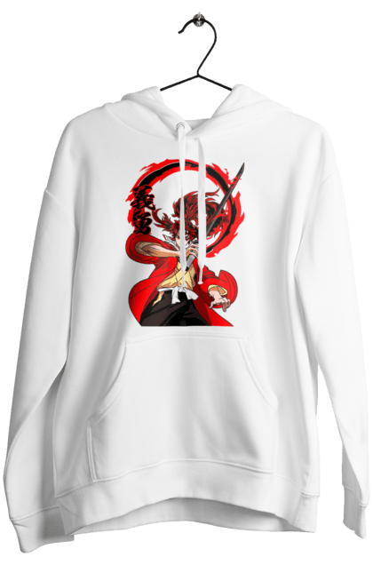 Women's hoodie with prints Demon Slayer Yoriichi Tsugikuni. Anime, demon slayer, manga, tsugikuni, yoriichi, yoriichi tsugikuni. 2070702