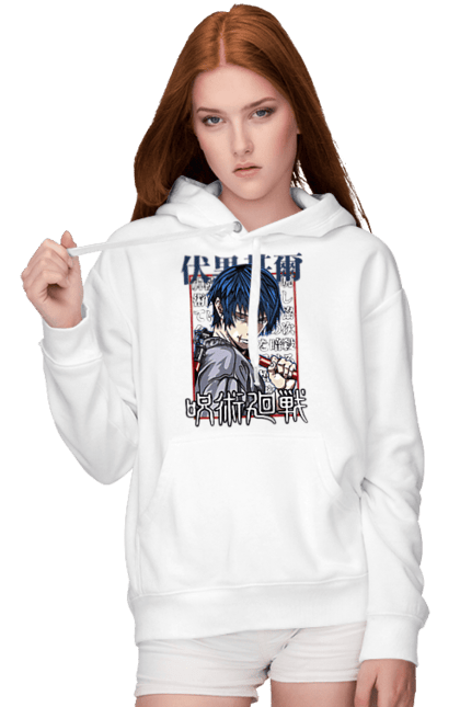 Women's hoodie with prints Jujutsu Kaisen Toji. Anime, dark fantasy, jujutsu kaisen, magic battle, manga, mystic, toji, toji fushiguro. 2070702