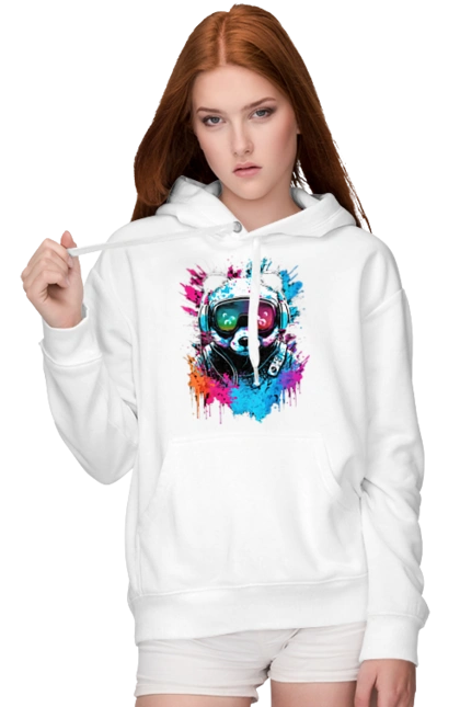 Панда в VR шолом