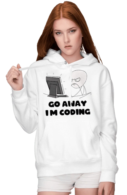Go away I`m coding