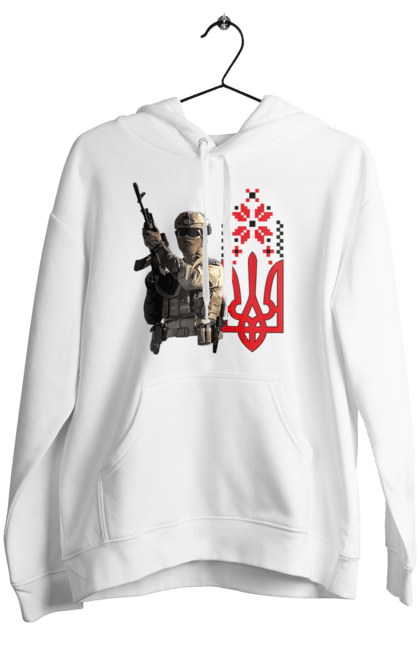 Жіноче худі з принтом "Гвардія наступу". F 16, himars, leopard, patriot, гвардія наступу, контрнаступ, літо 2023, літо контрнаступ, перемога. 2070702
